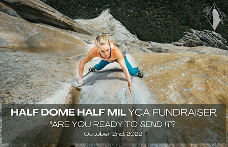 Blue Granite Climbing Gym, Annual "Half Dome - Half Mil" Fall Fundraiser