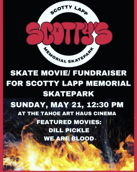 Tahoe Art Haus & Cinema, Skate for Scotty Fundraiser