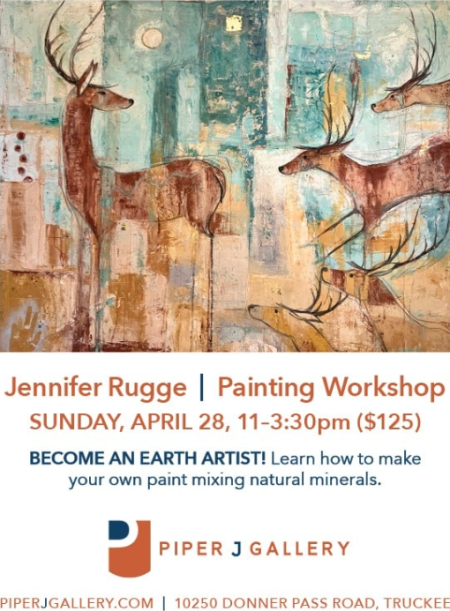 Piper J Gallery, Jennifer Rugge Painting Workshop