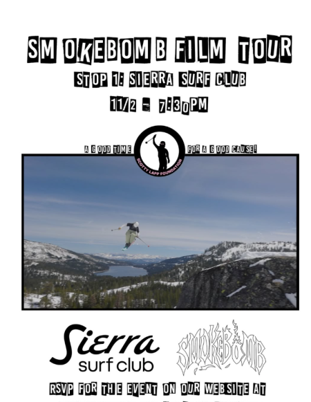 Sierra Surf Club, Smoke Bomb Film Tour
