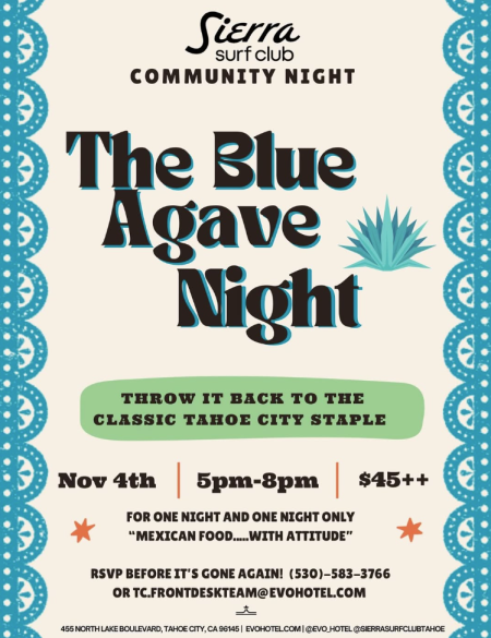 Sierra Surf Club, Community Dinner Night