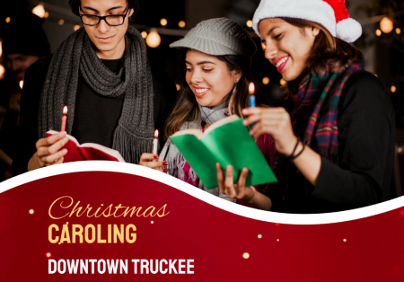 Truckee Lutheran Presbyterian Church, Christmas Caroling in Downtown Truckee