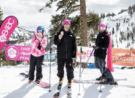 North Lake Tahoe SNOWFEST, Boarding for Breast Cancer - Love Your Peaks at Palisades Tahoe