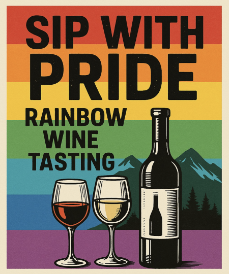 The Pour House, Sip With Pride: Rainbow Wine Tasting