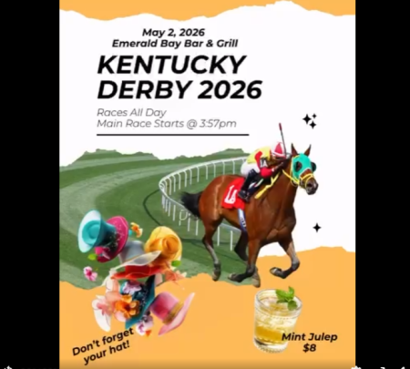Emerald Bay Bar & Grill, Kentucky Derby Party