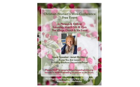 The Village Church, Christian Women's Mini Conference