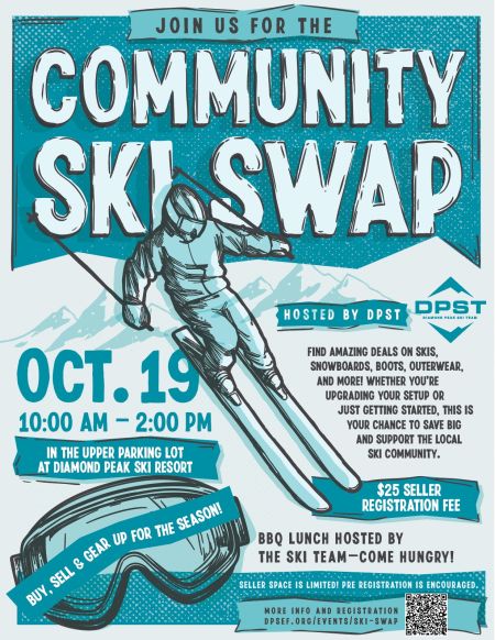 Diamond Peak Ski Education Foundation, Community Ski Swap