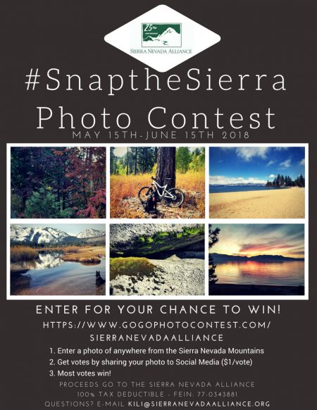 Sierra Nevada Alliance, Snap the Sierra Photo Contest
