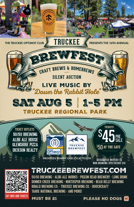 Truckee Optimist Club, 16th Annual Truckee Brewfest