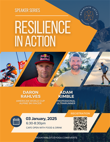 Truckee Chamber of Commerce, Speaker Series: Resilience in Action with Daron Rahlves & Adam Kimble