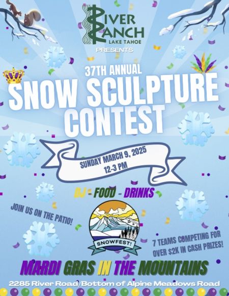 River Ranch Lodge & Restaurant, SNOWFEST: Annual Snow Sculpture Contest