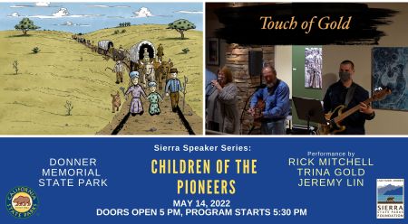 Sierra State Parks Foundation, Sierra Speaker Series: Children of the Pioneer (Live Performance of Original Music)