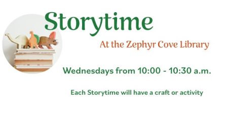 Zephyr Cove Library, Spooky Storytime at the Zephyr Cove Library!
