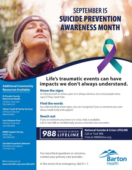 Barton Health, Wellness Webinar: Mental Health First Aid Introduction