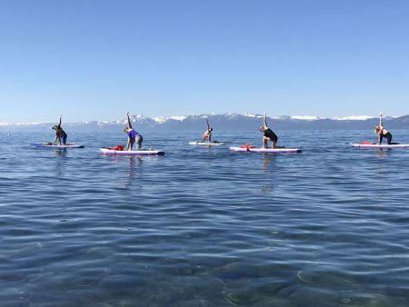 Well Being Tahoe, SUP Yoga