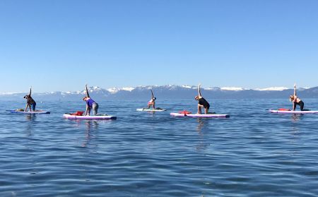 Well Being Tahoe, SUP Yoga