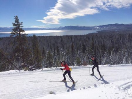 Tahoe XC, New Year's Day at Tahoe XC