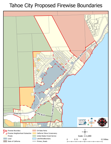 Tahoe City Downtown Association, Tahoe City Firewise Meeting