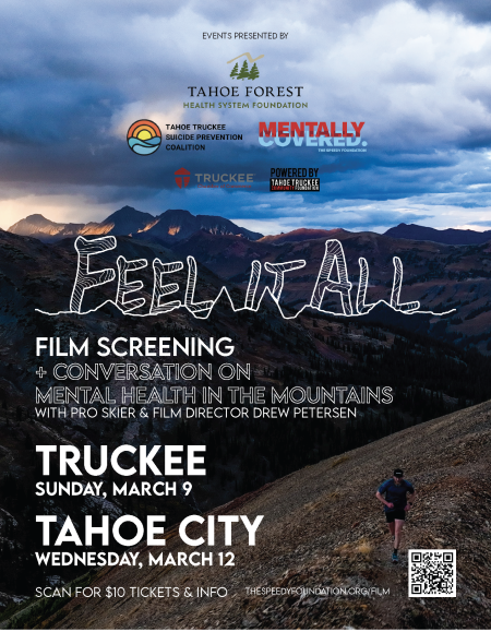 The Speedy Foundation, Feel It All: Film Screening & Conversation on Mental Health in the Mountains