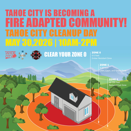 Tahoe City Downtown Association, Tahoe City Defensible Space Clean-Up Day