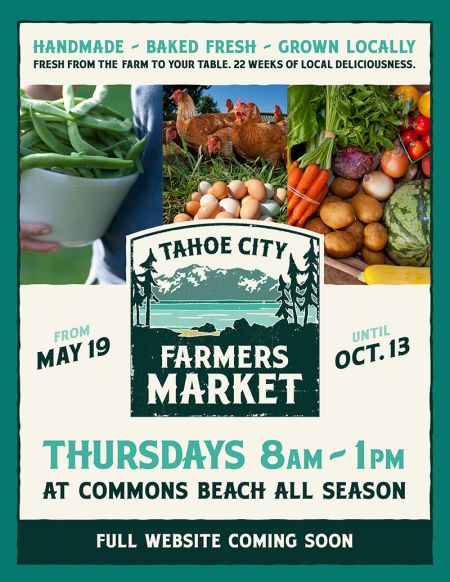 Lake Tahoe Events, Tahoe City Farmers Market