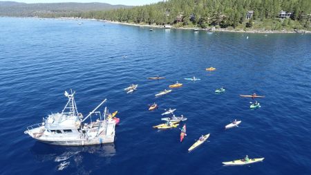 UC Davis Tahoe Science Center, TERC Circ(umnavigation) of Lake Tahoe