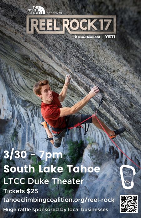 Tahoe Climbing Coalition, Reel Rock 17 Film Tour
