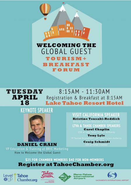 Tahoe Chamber, Welcoming the Global Guest: Tourism + Breakfast Forum