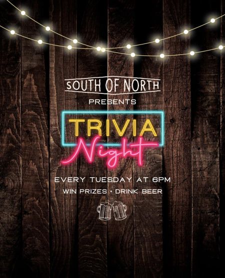 South of North Brewing Company, Tuesday Trivia Night