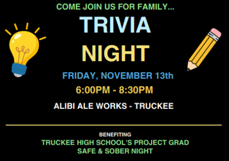 Alibi Ale Works, Trivia w/ Project Grad Safe + Sober Night