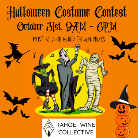 Tahoe Wine Collective, Halloween Costume Contest