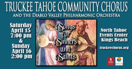 Truckee Tahoe Community Chorus, Songs for Sinners & Saints