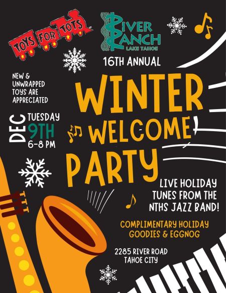 River Ranch Lodge & Restaurant, 16th Annual Winter Welcome Party