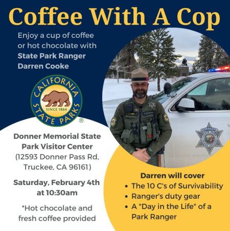 Sierra State Parks Foundation, Coffee with a Cop
