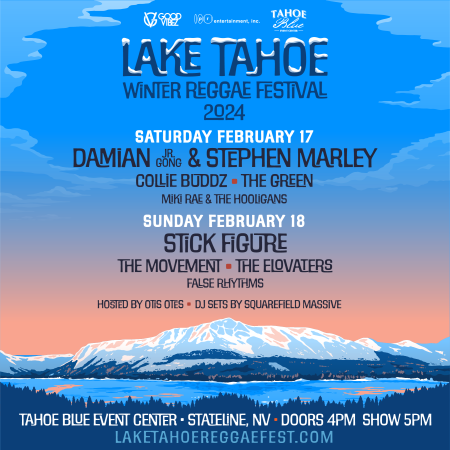 Tahoe Blue Event Center, Winter Reggae Festival