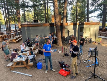 Lake Tahoe Bicycle Coalition, Bike Kitchen at the Hangar