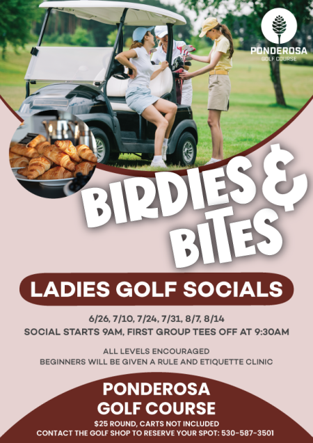 Truckee Donner Recreation & Park District, Birdies & Bites Ladies Golf Social