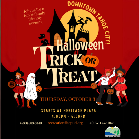 Tahoe City Public Utility District, Downtown Trick-or-Treat