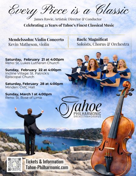 Tahoe Philharmonic, Every Piece is a Classic (Incline Village)