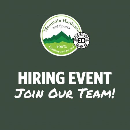 Mountain Hardware & Sports, Hiring Event - Join Our Team!