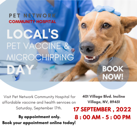 Pet Network Humane Society, Local's Pet Vaccine Day