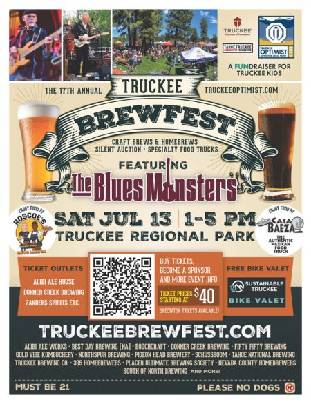 Truckee Optimist Club, 17th Annual Truckee Brewfest