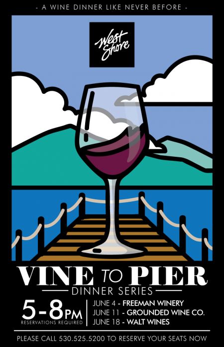 West Shore Cafe & Inn, Vine to Pier Wine Dinners