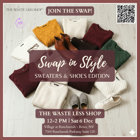 BFF Tahoe, Swap in Style: Sweaters & Shoes Edition