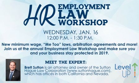 Tahoe Chamber, Employment Law Update Workshop