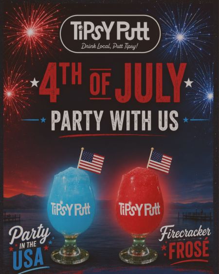 Tipsy Putt Tahoe, 4th of July