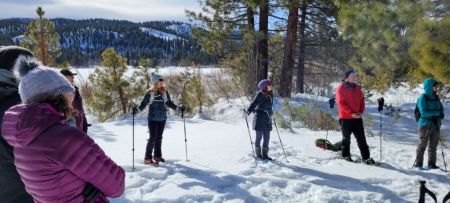 Tahoe Rim Trail Association, Winter Wildlife Survival Snowshoe Hike with TINS