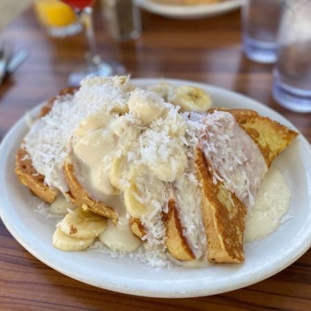 The Getaway Cafe, Coconut-Crusted French Toast