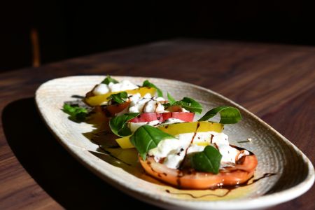 Bruschetta, Caprese Salad