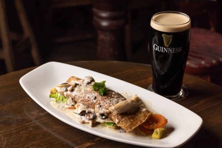 Auld Dubliner Irish Pub & Restaurant, Boxty Rasher and Cheddar